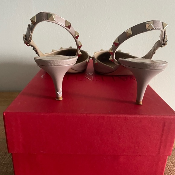 Rockstud Slingback Kitten Heels - Picture 3 of 5